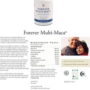 FOREVER MULTI MACA DIETARY SUPPLEMENTS 100TABS