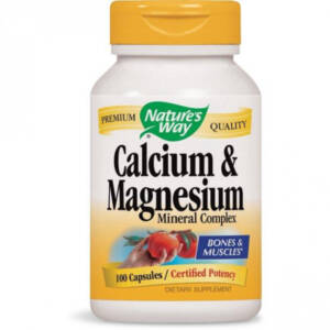 Nature?s Way Calcium and Magnesium Capsules X 100