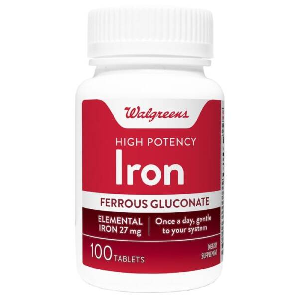 FERROUS GLUCONATE 300MG X 100 TAB