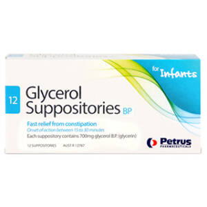 GLYCEROL SUPP.BP  INFANTS