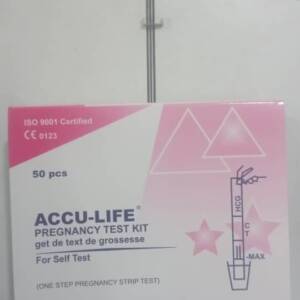 ACCU-LIFE PREGNANCY TEST STRIPS