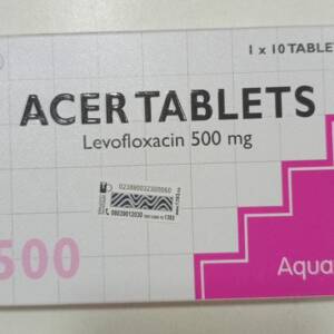 ACER LEVOFLOXACIN 500MG X 10TABS