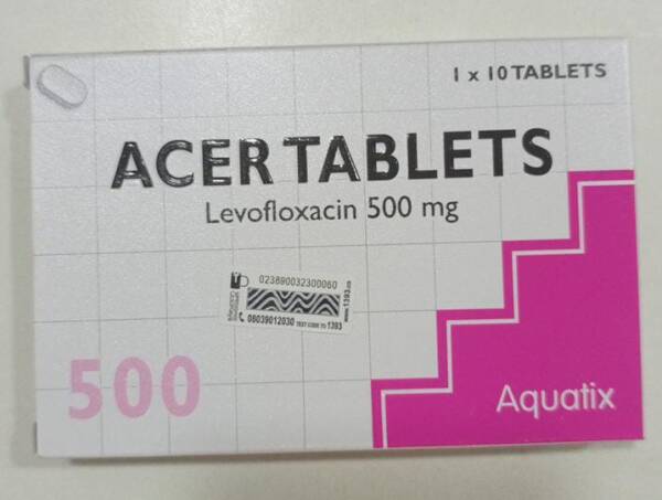 ACER LEVOFLOXACIN 500MG X 10TABS