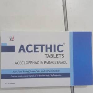 ACETHIC ACECLOFENAC&PARACETAMOL X 10TABS