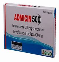 ADMICIN LEVOFLOXACIN 500MG TABLETS