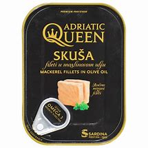 ADRIATIC QUEEN SKUSA MACKEREL FILLETS IN OLIVE OIL