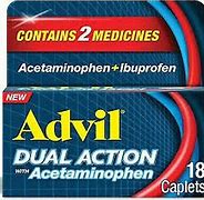 ADVIL DUAL ACTION *18 CAPLETS