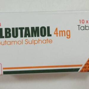 AFRAB SALBUTAMOL 4MG X 100 TABS