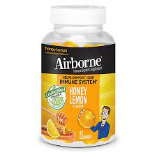 AIRBORNE IMMUNE SUPPORT HONEY&LEMON X42 GUMMIES