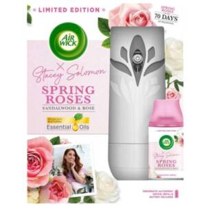 AIRWICK AIR FRESHNER MACHINE SPRING ROSES SPRAY