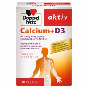 AKTIV DOPPEL HERZ CALCIUM +D3 30TAB