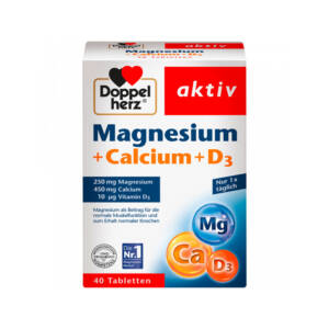 AKTIV DOPPEL HERZ MAG + CALCIUM + D3 30TABS