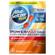 ALKA-SELTZER PLUS COLD&FLU X 24LIQUID GELS