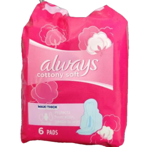 ALWAYS COTTON SOFT MAXI THICK 8PAD