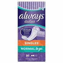 ALWAYS DAILIES SINGLE NORMAL TO GO X20