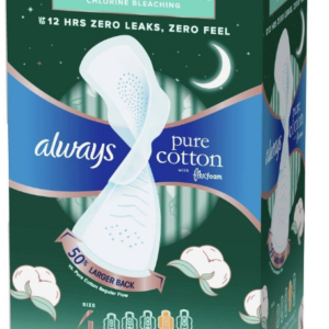 ALWAYS PURE COTTON WITH FLEXFOAM *20 PADS
