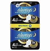 ALWAYS ULTRA SECURE NIGHT BIG PACK X18