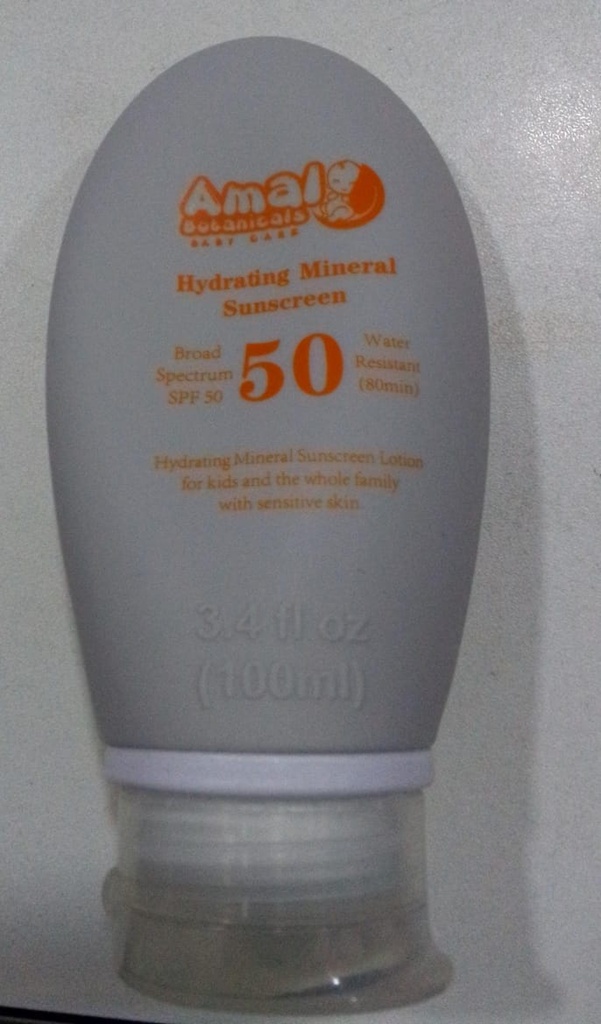 AMAL BOTANICAL HYDRATING MINERAL SUNSCREEN