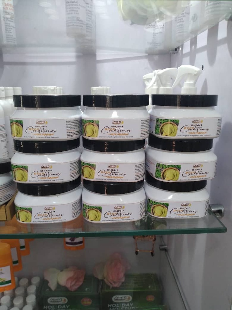 AMAL BOTANICALS DEEP CONDITIONER & HAIR MASQUE 300GMS