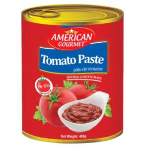 AMERICAN GOURMET TOMATO PASTE 400G