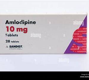 AMLODIPINE 10MG SANDOZ 28TABLETS