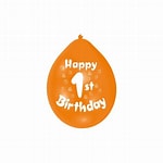 AMSCAN BALLOONS 1ST BIRTHDAY