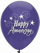 AMSCAN BALLOONS HAPPY ANNIVERSARY