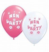 AMSCAN BALLOONS HEN PARTY