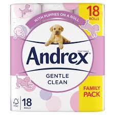 ANDREX TOILET TISSUE FAMILY PACK X 18ROLLS