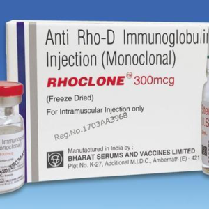 ANTI RHO-D IMMUNOGLOBULIN 300MCG
