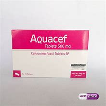 AQUACEF CEFUROXIME 500MG X 10TABS