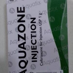 AQUAZONE CEFTRIAZONE 1G INJECTION