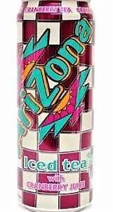 ARIZONA ICED TEA WITH CRANBERRY JUICE 680ML