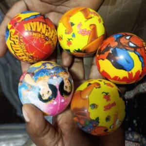 ASSORTED EXERCISING BALLS