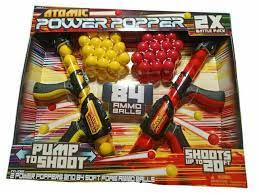 ATOMIC POWER POPPER ENSEMBLE DE COMBAT 2X