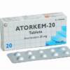 ATORKEM ATORVASTATIN 20MG * 30TABS