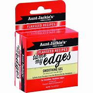 AUNT JACKIE'S CURLS & COILS FLAXSEED RECIPES TAME MY EDGES SMOOTHING GEL 71G