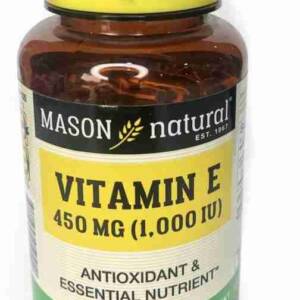 MASON NATURAL VITAMIN E 1000IU  SOFTGELS X100