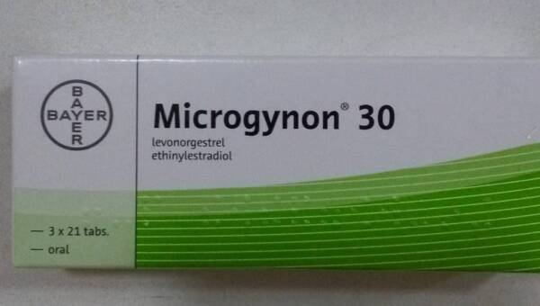 BAYER MICROGYNON 30MG 3X12TABS