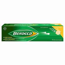 BEROCCA ENERGY MANGO X 15 EFFERVESCENT