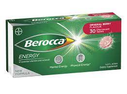 BEROCCA ENERGY RELEASE X 30TABS