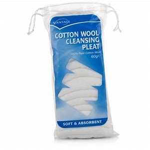BLUE DOT COTTON PLEATS 100G