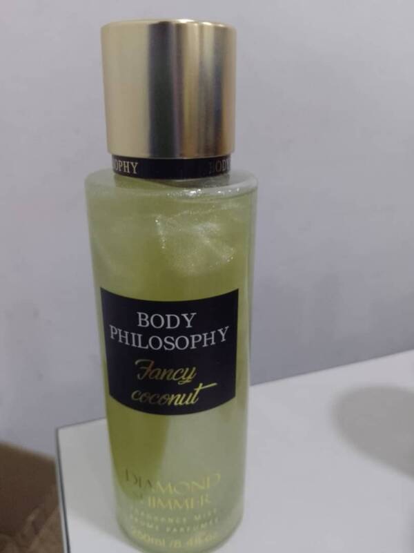 BODY PHILOSOPHY FANCY COCONUT DIAMOND SHIMMER  250ML