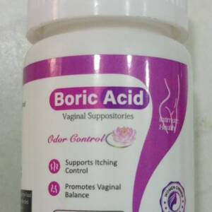BORIC ACID VAGINAL SUPP 600MG X 30