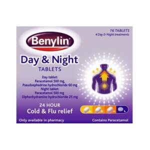 Benylin day and Night tablets 16 Tablets