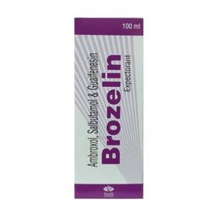 Brozelin Expectorant (Ambroxol/Salbutamol/Guaifenesin) Syrup