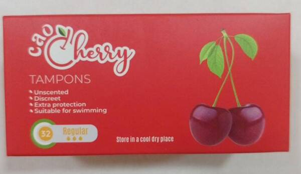 CAO CHERRY TAMPONS REGULAR *32