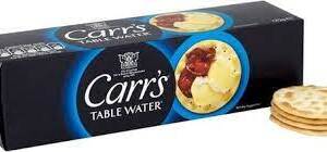 CARR'S ORIGINAL TABLE WATER 125G