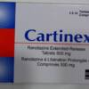 CARTINEX RANOLAZINE ER 500MG X 30 TABS