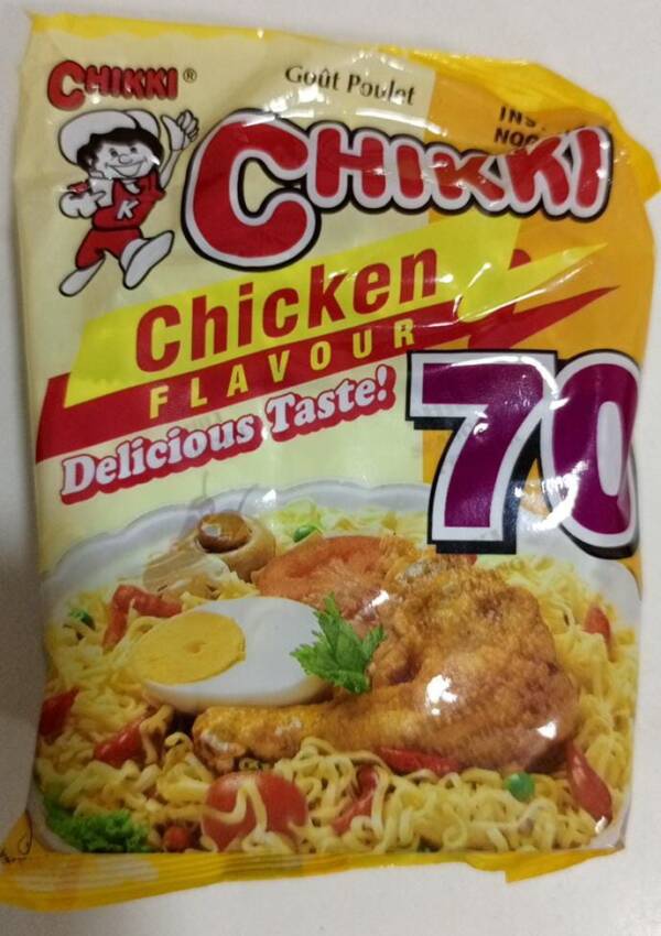CHIKKI CHICKEN FLAVOUR NOODLES 70G